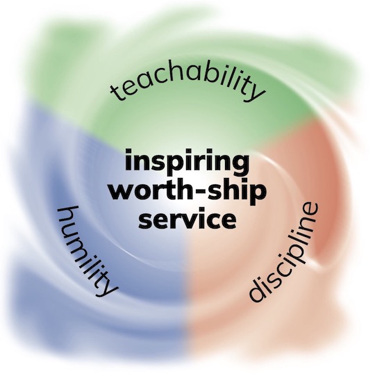 inspiring worship service - teachability, discipline and humility